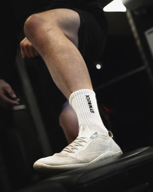 Gymbuck Training Socks (White)